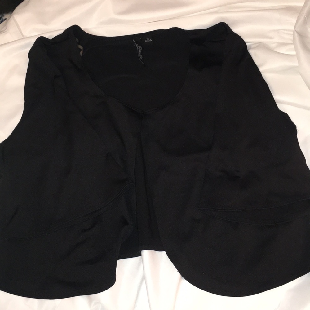 Essentials Black Jacket, Size 12. - image 3